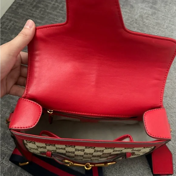 Red marmont Gucci bag - Picture 10 of 13